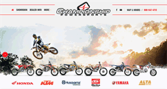 Desktop Screenshot of championshippowersports.com